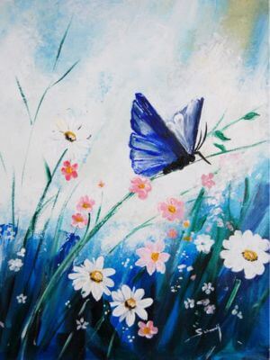 butterfly-blue